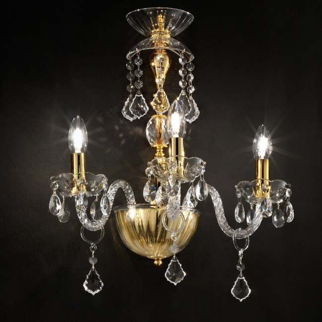 Бра Masiero Bohemia VE 871/A3 CUT CRYSTAL Бра Masiero Bohemia VE 871/A3 CUT CRYSTAL