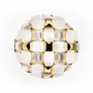 Потолочный светильник Slamp Mida CEILING WHITE/GOLD MID78PLF0000GD000 Потолочный светильник Slamp Mida CEILING WHITE/GOLD MID78PLF0000GD000
