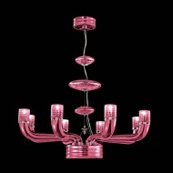 Люстра Beby Group Diadema 5450B02 Chrome Fuchsia Venice Люстра Beby Group Diadema 5450B02 Chrome Fuchsia Venice