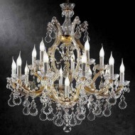 Люстра Beby Group Novecento 940/15+1 Light gold HALF CUT Люстра Beby Group Novecento 940/15+1 Light gold HALF CUT