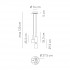 Подвесной светильник Axo Light Spillray SP SPILL 3 Rosso SPSPILL3RSCR12V Подвесной светильник Axo Light Spillray SP SPILL 3 Rosso SPSPILL3RSCR12V