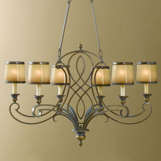 Люстра Feiss Justine FE/JUSTINE6 ISLE Люстра Feiss Justine FE/JUSTINE6 ISLE