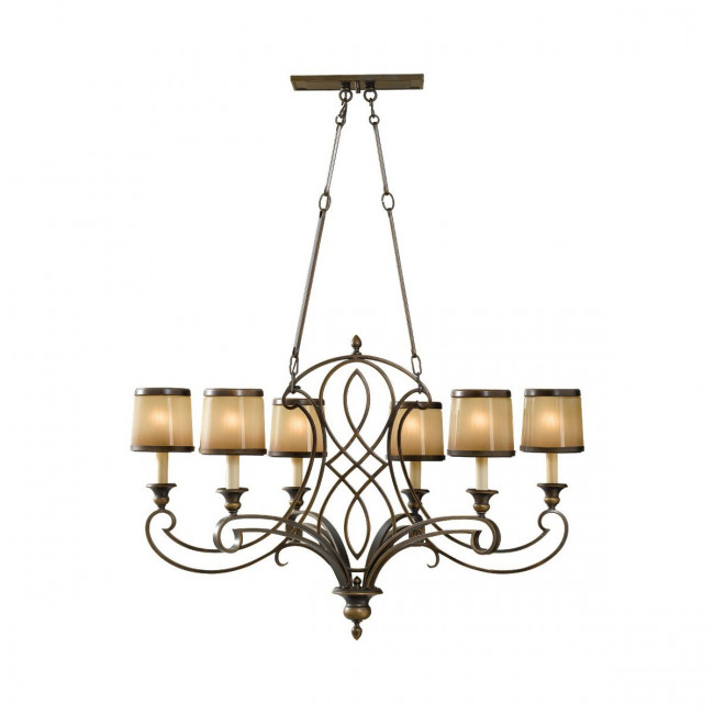 Люстра Feiss Justine FE/JUSTINE6 ISLE Люстра Feiss Justine FE/JUSTINE6 ISLE