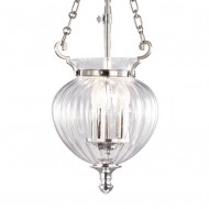 Подвесной светильник Elstead Lighting Finsbury FP/P/S POL NCKL Подвесной светильник Elstead Lighting Finsbury FP/P/S POL NCKL