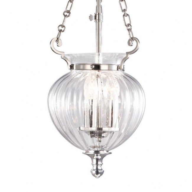 Подвесной светильник Elstead Lighting Finsbury FP/P/S POL NCKL Подвесной светильник Elstead Lighting Finsbury FP/P/S POL NCKL