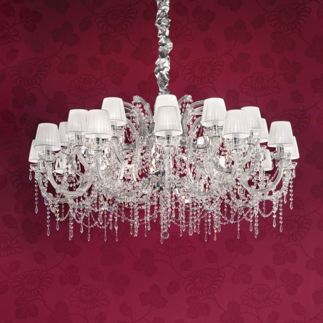 Люстра Masiero Ottocento VE 980 24 MT Cut crystal ORG/14/WH