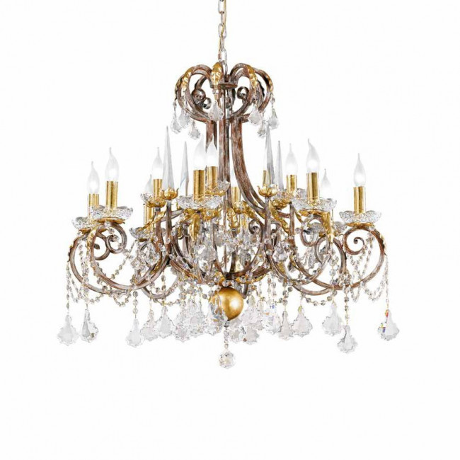 Люстра MM Lampadari Ottocento 6419/8+4 V2164 Люстра MM Lampadari Ottocento 6419/8+4 V2164