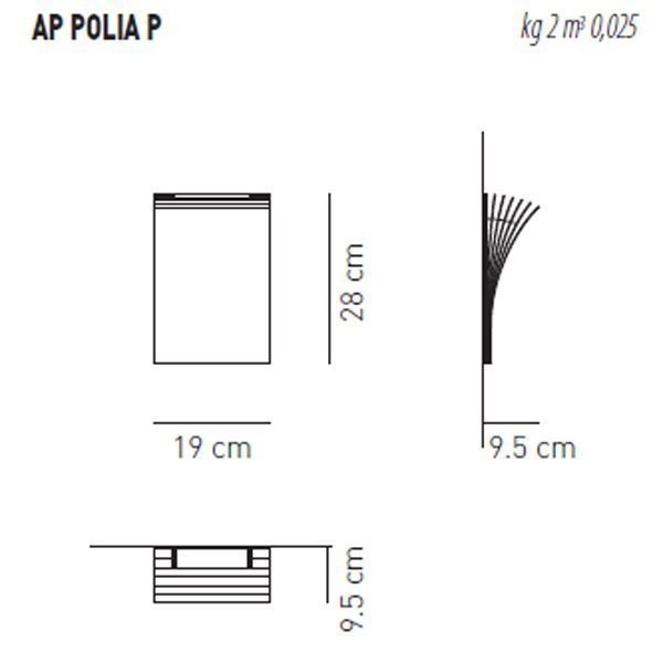 Бра Axo Light Polia AP POLIA P BC APPOLIAPBCXXR7S Бра Axo Light Polia AP POLIA P BC APPOLIAPBCXXR7S