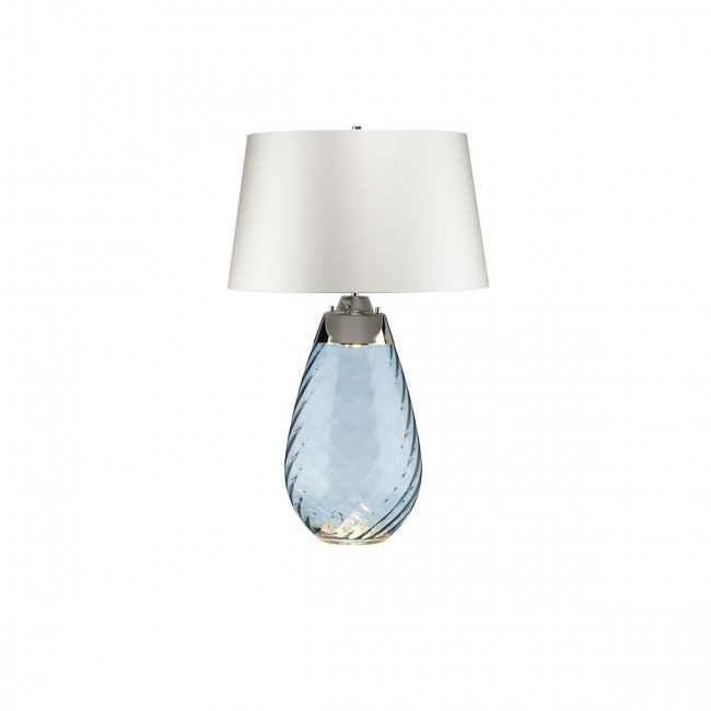 Настольная лампа Elstead Lighting LENA LARGE LENA-TL-L-BLUE-OWSS Настольная лампа Elstead Lighting LENA LARGE LENA-TL-L-BLUE-OWSS