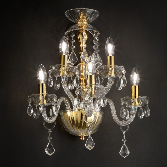 Бра Masiero Bohemia VE 871/A5 CUT CRYSTAL Бра Masiero Bohemia VE 871/A5 CUT CRYSTAL