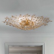 Потолочный светильник Renzo Del Ventisette PL 13770/12 MS OV DEC. 052 S. PATINA Потолочный светильник Renzo Del Ventisette PL 13770/12 MS OV DEC. 052 S. PATINA