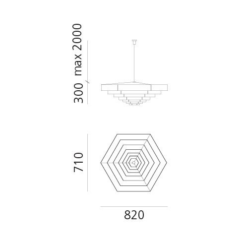 Подвесной светильник Artemide Lampada DM2004B10