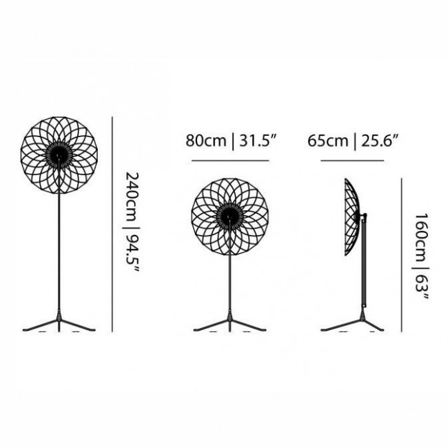 Торшер MOOOI Filigree Floor Lamp MOLFIF Торшер MOOOI Filigree Floor Lamp MOLFIF