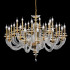 Люстра Euroluce Atalia L12+6+6 gold Clear Люстра Euroluce Atalia L12+6+6 gold Clear