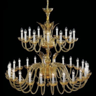 Люстра Italamp 290/24+12 Amber / O