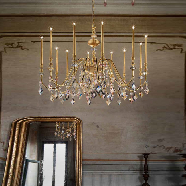 Люстра Masiero Chic 12 F01 Люстра Masiero Chic 12 F01