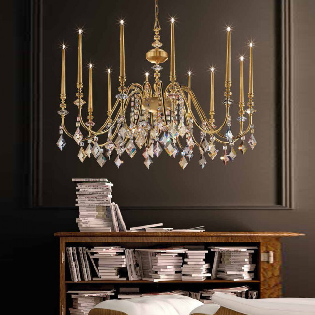 Люстра Masiero Chic 12 F01 Люстра Masiero Chic 12 F01