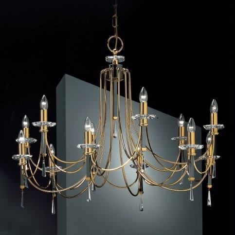 Люстра Prearo Contessa CONTESSA/12/24K Люстра Prearo Contessa CONTESSA/12/24K