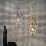 Подвесной светильник Masiero Elegantia 1 G03-G05 Swarovski elements Подвесной светильник Masiero Elegantia 1 G03-G05 Swarovski elements