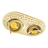 Встраиваемый спот (точечный светильник) FEDE Lighting Emporio Swivel Tilt Two FD1103SOP Встраиваемый спот (точечный светильник) FEDE Lighting Emporio Swivel Tilt Two FD1103SOP