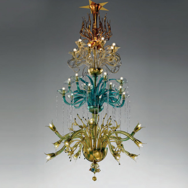 Потолочная люстра De Majo I QUATTRO ELEMENTI K40 0IQUA0K40 Потолочная люстра De Majo I QUATTRO ELEMENTI K40 0IQUA0K40