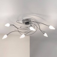 Потолочная люстра Masca Armonia 1832/6PL Ral ardesia / Glass 505 Потолочная люстра Masca Armonia 1832/6PL Ral ardesia / Glass 505