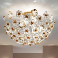 Потолочный светильник Masca Vie en Rose 1839/MSFG Bianco oro / Glass 525 Потолочный светильник Masca Vie en Rose 1839/MSFG Bianco oro / Glass 525