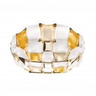 Потолочный светильник Slamp Mida CEILING-WALL MEDIUM AMBER MID78PLF0000YW000 Потолочный светильник Slamp Mida CEILING-WALL MEDIUM AMBER MID78PLF0000YW000