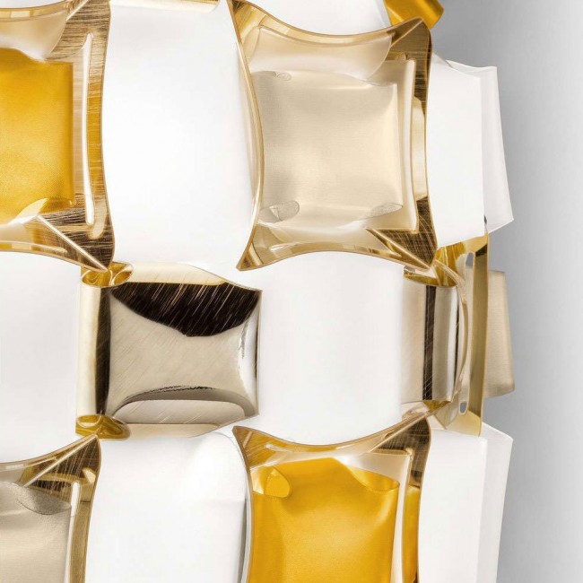 Потолочный светильник Slamp Mida CEILING-WALL MEDIUM AMBER MID78PLF0000YW000 Потолочный светильник Slamp Mida CEILING-WALL MEDIUM AMBER MID78PLF0000YW000