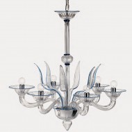 Люстра De Majo 7077 K6 070770K20 blue rim Люстра De Majo 7077 K6 070770K20 blue rim