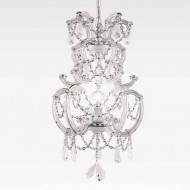 Подвесной светильник Beby Group Nuovo Vintage 6102/1 Pearled White CUT CRYSTAL Подвесной светильник Beby Group Nuovo Vintage 6102/1 Pearled White CUT CRYSTAL