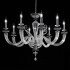 Люстра Euroluce Atalia L8 silver Amethyst Люстра Euroluce Atalia L8 silver Amethyst