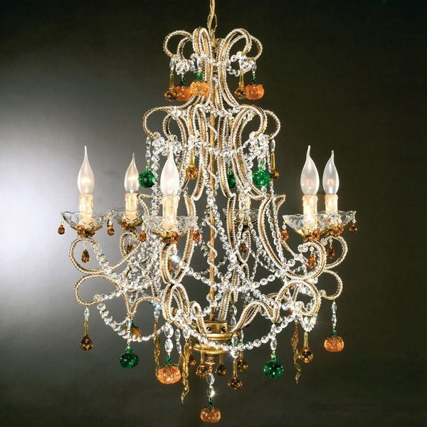 Люстра Passeri International Cristallo L 7475/6 Dec. 067 Люстра Passeri International Cristallo L 7475/6 Dec. 067