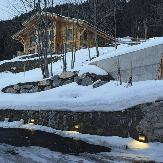 Уличный настенный встраиваемый светильник SLV Brick 229062