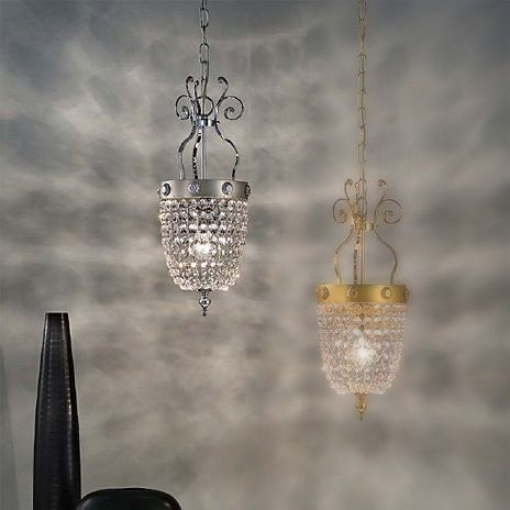 Подвесной светильник Masiero Elegantia 1 G04-G06 Cut crystal Подвесной светильник Masiero Elegantia 1 G04-G06 Cut crystal