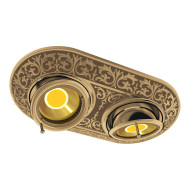 Встраиваемый спот (точечный светильник) FEDE Lighting Emporio Swivel Tilt Two FD1103SPB Встраиваемый спот (точечный светильник) FEDE Lighting Emporio Swivel Tilt Two FD1103SPB