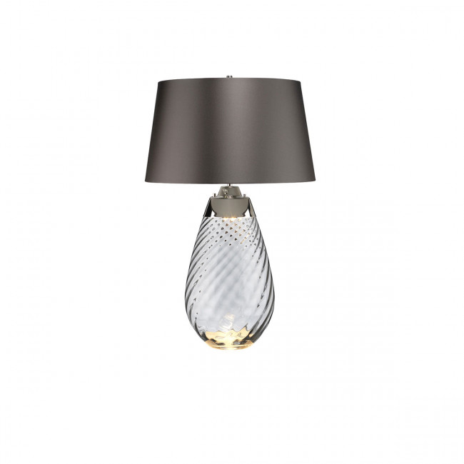 Настольная лампа Elstead Lighting LENA LARGE LENA-TL-L-SMOKE Настольная лампа Elstead Lighting LENA LARGE LENA-TL-L-SMOKE