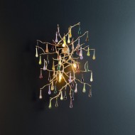 Настенный светильник Serip Bijout AP1421/3 FO_PB BJ13 BJ28 BJ22 Настенный светильник Serip Bijout AP1421/3 FO_PB BJ13 BJ28 BJ22