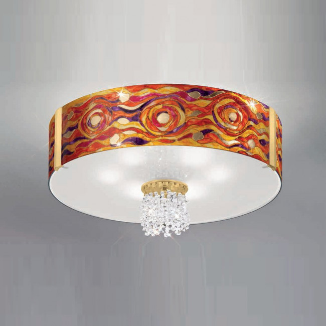 Потолочный светильник Kolarz Emozione 0345.16.3.Aq.RV.KpT Потолочный светильник Kolarz Emozione 0345.16.3.Aq.RV.KpT