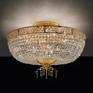 Потолочный светильник Masiero Impero & Deco VE 823 PL12 CUT CRYSTAL