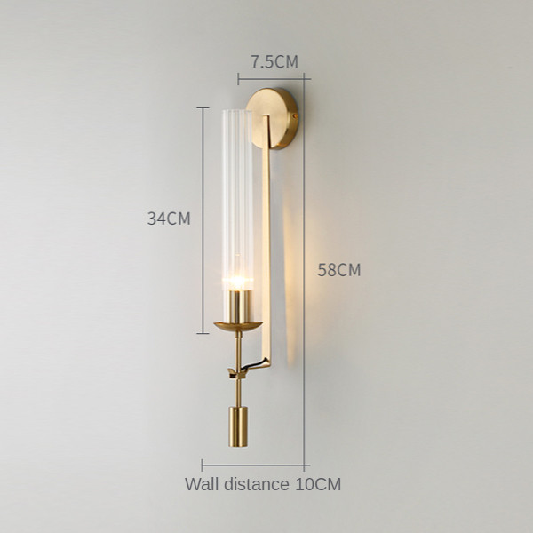 Настенный светильник DeLight Collection wall lamp 88043W brass Настенный светильник DeLight Collection wall lamp 88043W brass