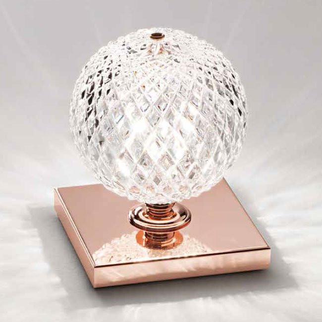 Настольная лампа Renzo Del Ventisette Ohlala LVP14534/1 DEC. ORO ROSA CRISTALLO TRASPARENTE Настольная лампа Renzo Del Ventisette Ohlala LVP14534/1 DEC. ORO ROSA CRISTALLO TRASPARENTE