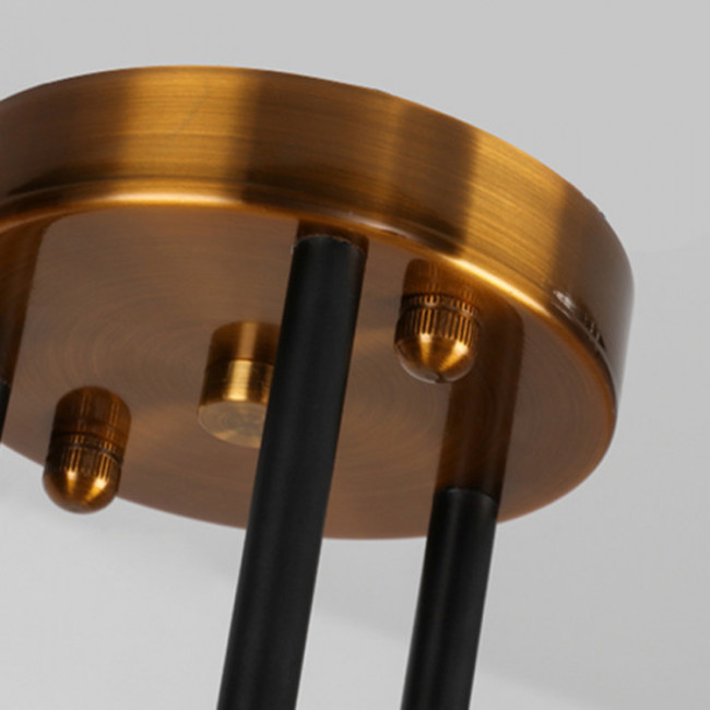 Люстра DeLight Collection Bistro Globe 6 9389P/6 black/gold Люстра DeLight Collection Bistro Globe 6 9389P/6 black/gold