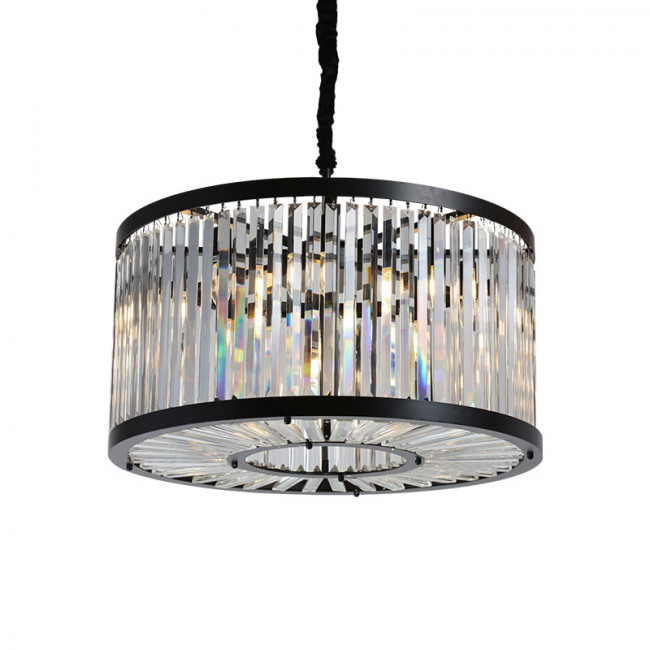 Подвесной светильник DeLight Collection Welles KR0388P-5/P black/clear Подвесной светильник DeLight Collection Welles KR0388P-5/P black/clear