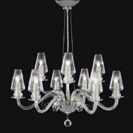 Люстра Italamp 344/6+3 Transp. / C / SW Elements Люстра Italamp 344/6+3 Transp. / C / SW Elements