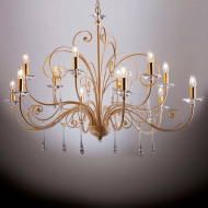Люстра Masca Damasco 1828/12 Oro decape Люстра Masca Damasco 1828/12 Oro decape