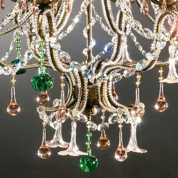 Люстра Passeri International Cristallo L 7480/6 Dec. 067 Люстра Passeri International Cristallo L 7480/6 Dec. 067