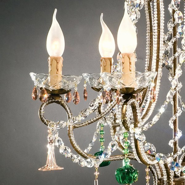 Люстра Passeri International Cristallo L 7480/6 Dec. 067 Люстра Passeri International Cristallo L 7480/6 Dec. 067