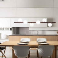 Подвесной светильник Renzo Del Ventisette Ohlala L14563/6 DEC. 0157 SFERE SATINATE Подвесной светильник Renzo Del Ventisette Ohlala L14563/6 DEC. 0157 SFERE SATINATE