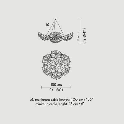 Подвесной светильник Slamp Veli 7 SUSPENSION SILVER VEL78SOS0006S_000 Подвесной светильник Slamp Veli 7 SUSPENSION SILVER VEL78SOS0006S_000